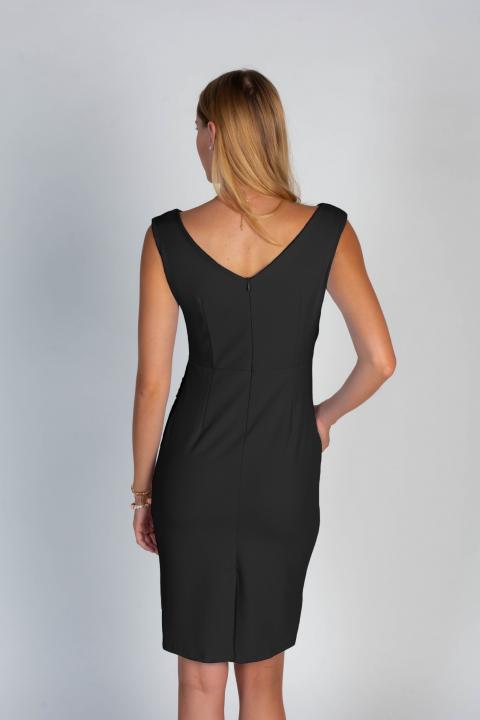 Elegantní mini šaty bez rukávů Montreal, černé