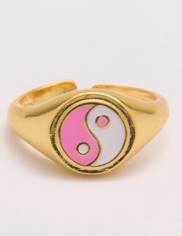 Elegantní prsten, ART441, zlatá barva