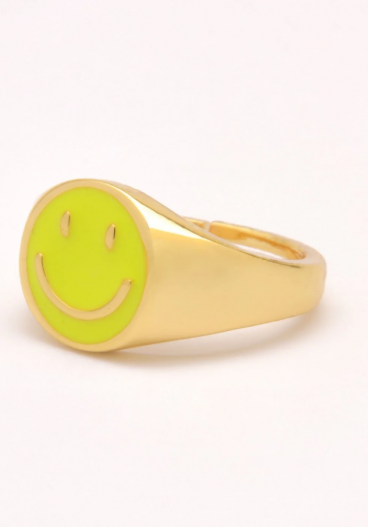 Prsten, ART439, žlutý