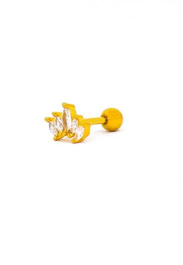 Elegantní mini náušnice zlaté barvy