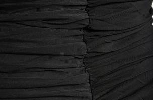 Elegantní minišaty Atessa, černé