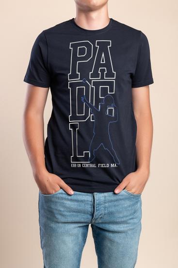 Pánské bavlněné tričko, tmavě modré