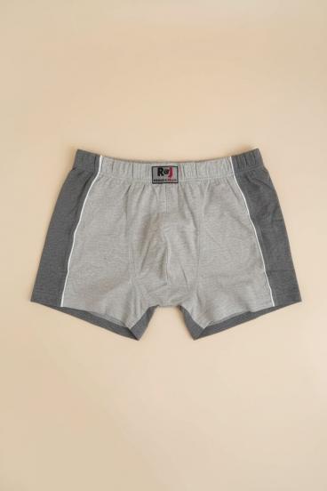 Pánské bavlněné boxerky, šedé